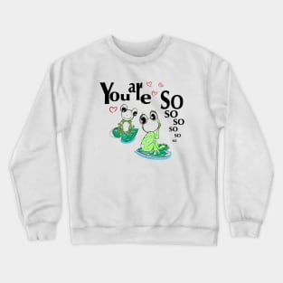 Frogs in Love Crewneck Sweatshirt